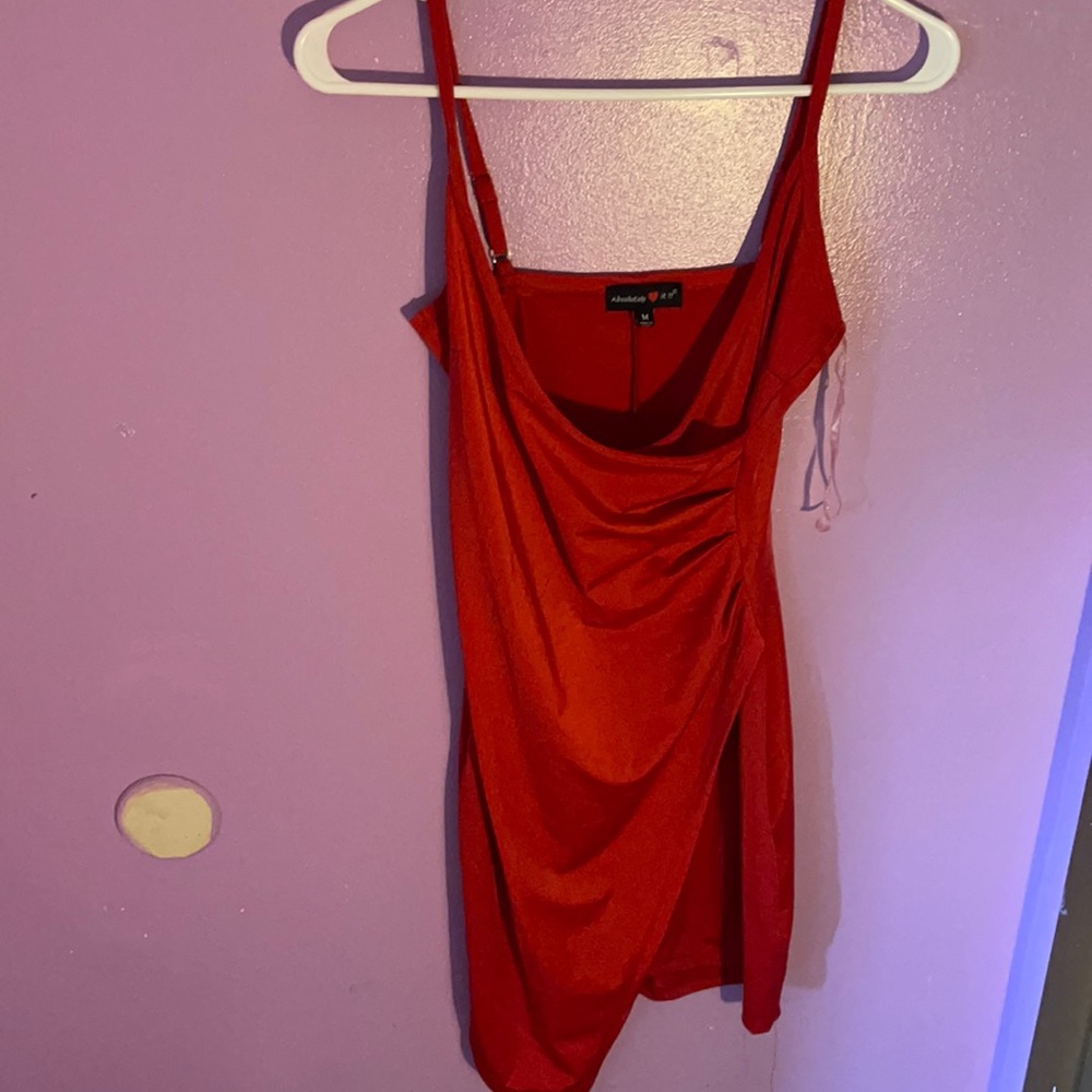 Red dress